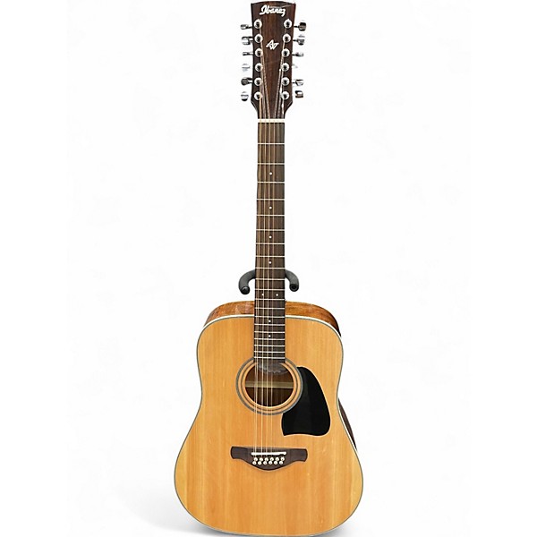 Used Ibanez AW8012 Natural 12 String Acoustic Guitar
