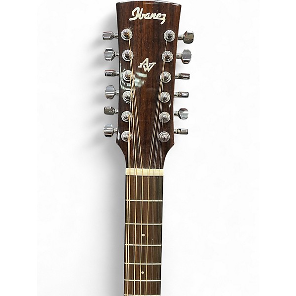 Used Ibanez AW8012 Natural 12 String Acoustic Guitar