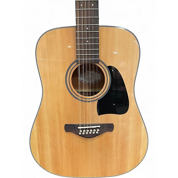 Used Ibanez AW8012 Natural 12 String Acoustic Guitar