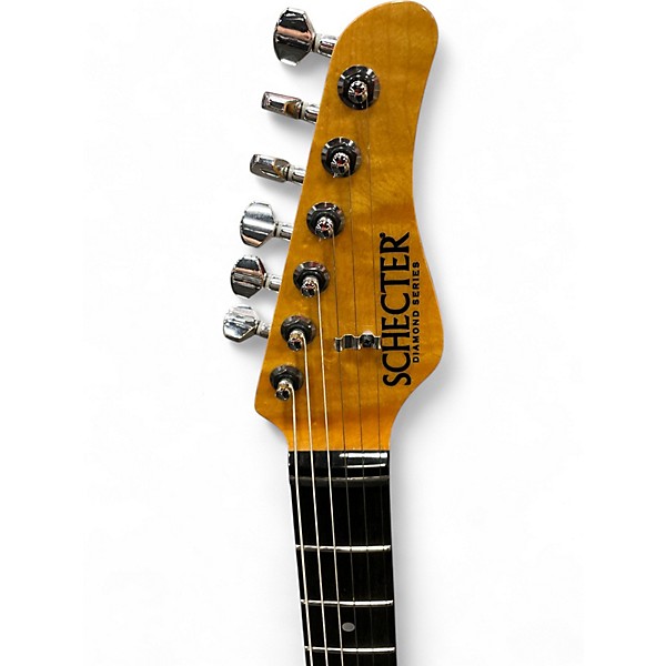 Used 2022 Schecter Guitar Research california classic black burst Solid Body Electric Guitar