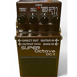 Used BOSS OC3 Super Octave Effect Pedal