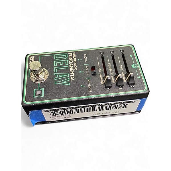 Used Walrus Audio Fundamental Delay Effect Pedal Package