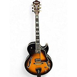 Used Ibanez LGB30 George Benson Signature sunburst Hollow Body Electric Guitar