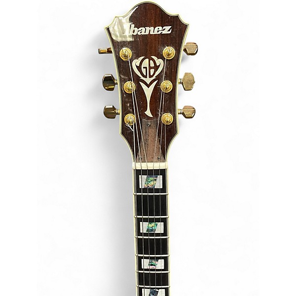 Used Ibanez LGB30 George Benson Signature sunburst Hollow Body Electric Guitar