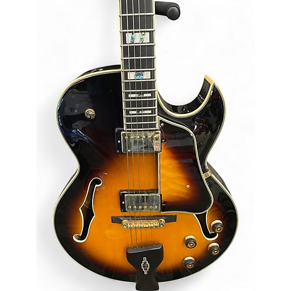 Used Ibanez LGB30 George Benson Signature sunburst Hollow Body Electric Guitar