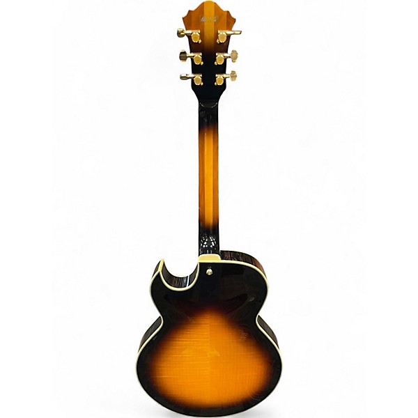 Used Ibanez LGB30 George Benson Signature sunburst Hollow Body Electric Guitar