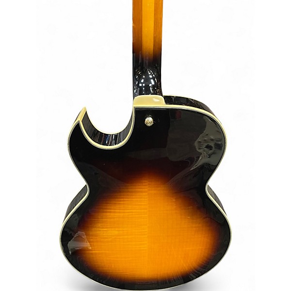 Used Ibanez LGB30 George Benson Signature sunburst Hollow Body Electric Guitar