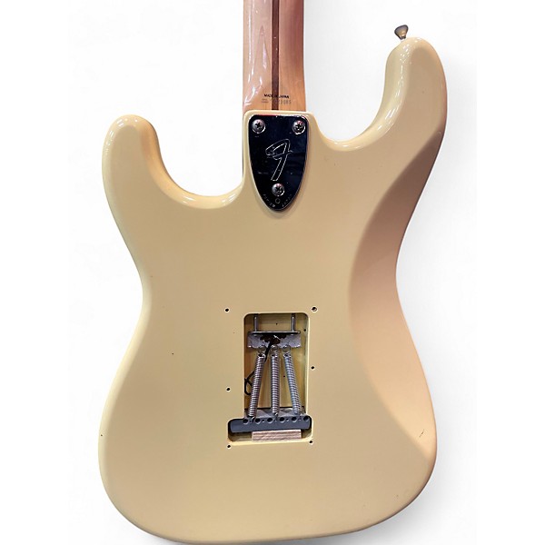 Vintage 1990s Fender ST72 Stratocaster Vintage White Solid Body Electric Guitar