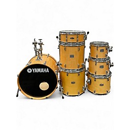 Used Yamaha 7 Piece Stage Custom Natural Drum Kit