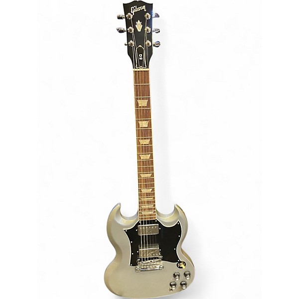 Used Gibson SG Standard SILVER MIST Solid Body Electric Guitar