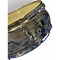 Vintage 1970s Slingerland 14in Radio King Sky Blue Pearl Drum