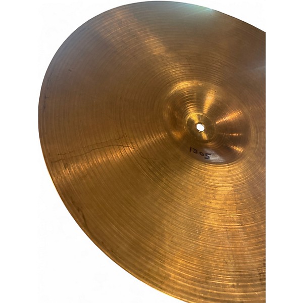 Vintage 1960s Zildjian 18in Crash Cymbal