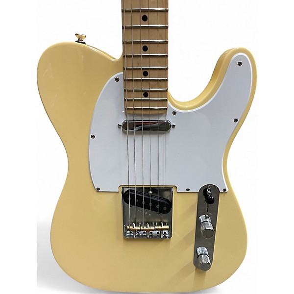 Used 2019 Fender American Performer Telecaster Vintage White Solid Body Electric Guitar