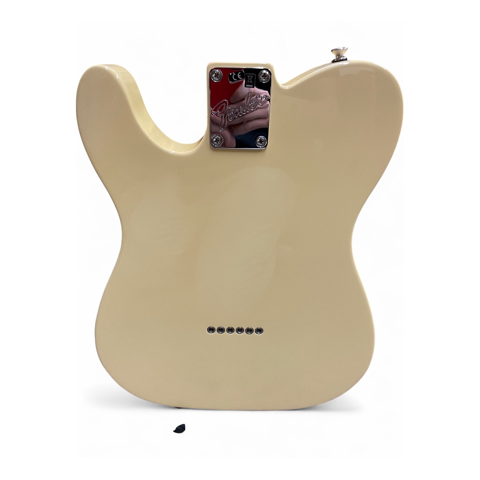 Used 2019 Fender American Performer Telecaster Vintage White Solid