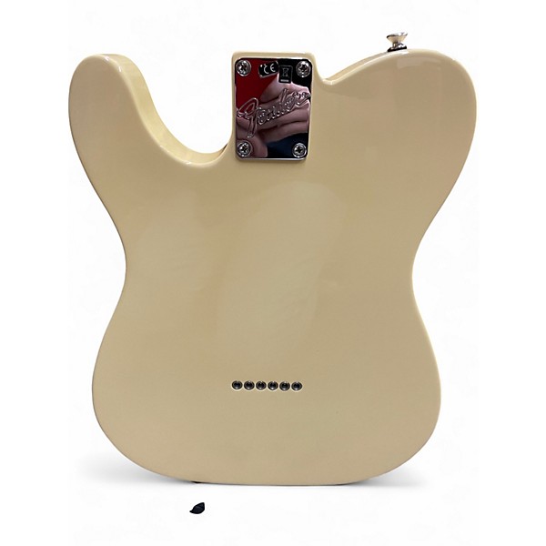 Used 2019 Fender American Performer Telecaster Vintage White Solid Body Electric Guitar