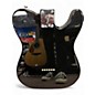 Used Fender Player Telecaster Black Solid Body Electric Guitar
