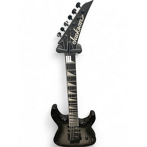 Used Jackson JS34 SILVER BURST Solid Body Electric Guitar