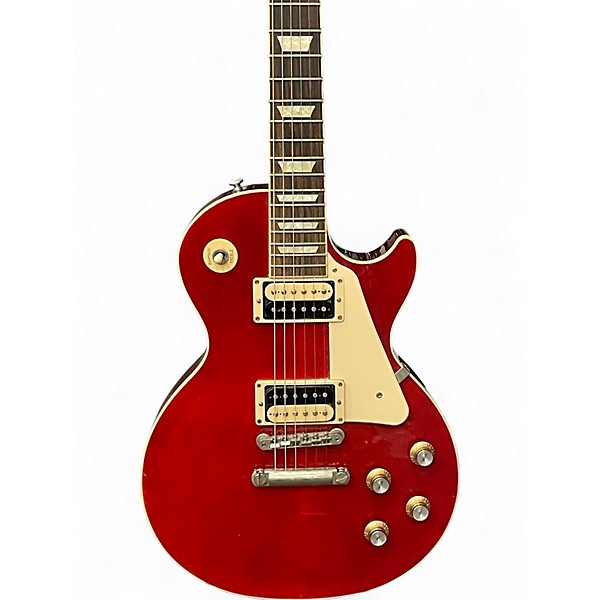 Used Gibson Les Paul Classic TRANSLUCENT CHERRY Solid Body Electric Guitar