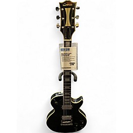 Used Cortez LP Copy Ebony Solid Body Electric Guitar