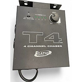 Used Elation Professional T4 4 channel chaser Powered Mixer