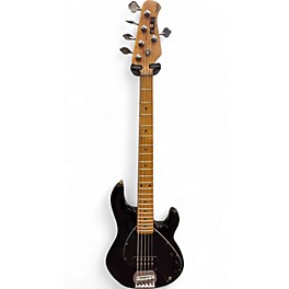 Used Sterling by Music Man SUB SERIES STINGRAY 5 Black Electric Bass Guitar