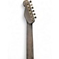 Used Trussart Pinstriped Steelcaster Black Hollow Body Electric Guitar