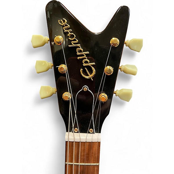 Used Epiphone Moderne Vintage Natural Solid Body Electric Guitar