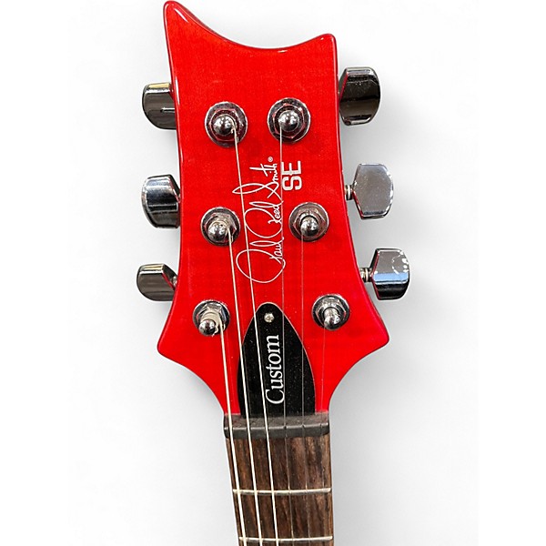 Used PRS SE Custom 24 CHARCOAL CHERRY BURST Solid Body Electric Guitar