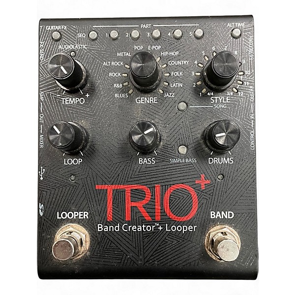 Used DigiTech Trio+ Band Creator Plus Looper Pedal