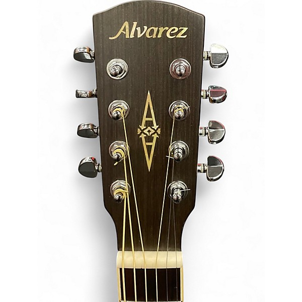 Used Alvarez AG608CE Natural Acoustic Electric Guitar