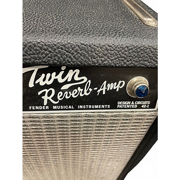 Used Fender 1965 Reissue Twin Reverb 85W 2x12 Tube Guitar Combo Amp