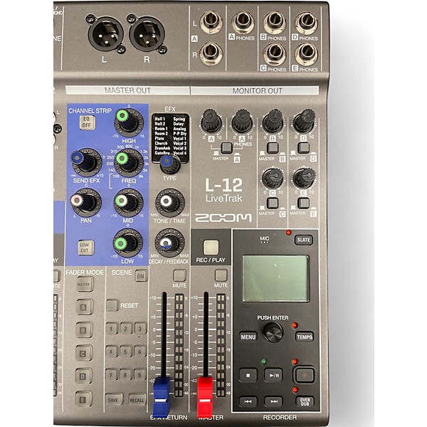 Used Zoom L-12 Live Track Digital Mixer
