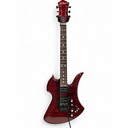Used B.C. Rich Mockingbird STC SEE THROUGH CHERRY Solid Body Electric Guitar