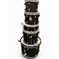 Used SPL 5 Piece UNITY II Metallic Silver Drum Kit thumbnail