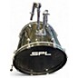 Used SPL 5 Piece UNITY II Metallic Silver Drum Kit