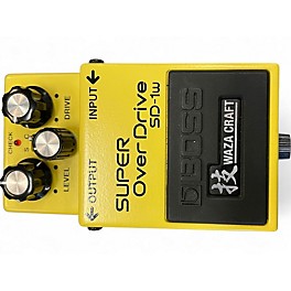 Used BOSS SD1W Super Overdrive Waza Craft Effect Pedal