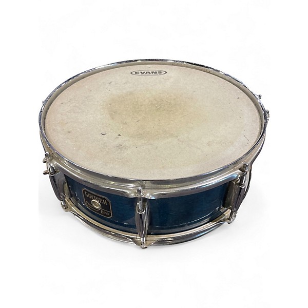Used Gretsch Drums 14X5 Catalina Snare Blue Drum
