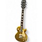 Vintage 1974 Gibson Les Paul Deluxe Gold Top Solid Body Electric Guitar thumbnail