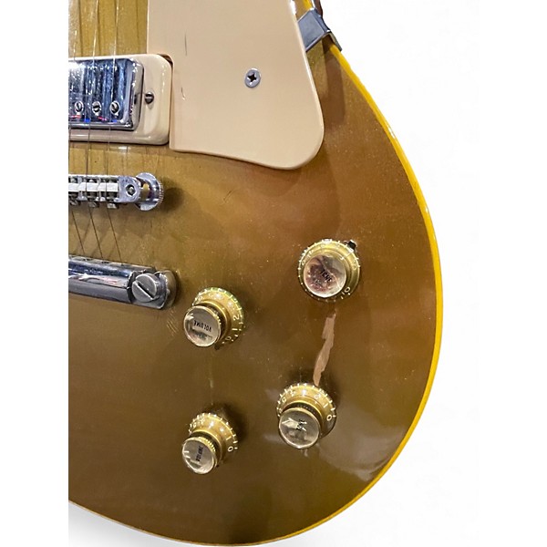 Vintage 1974 Gibson Les Paul Deluxe Gold Top Solid Body Electric Guitar