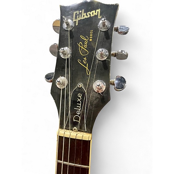 Vintage 1974 Gibson Les Paul Deluxe Gold Top Solid Body Electric Guitar