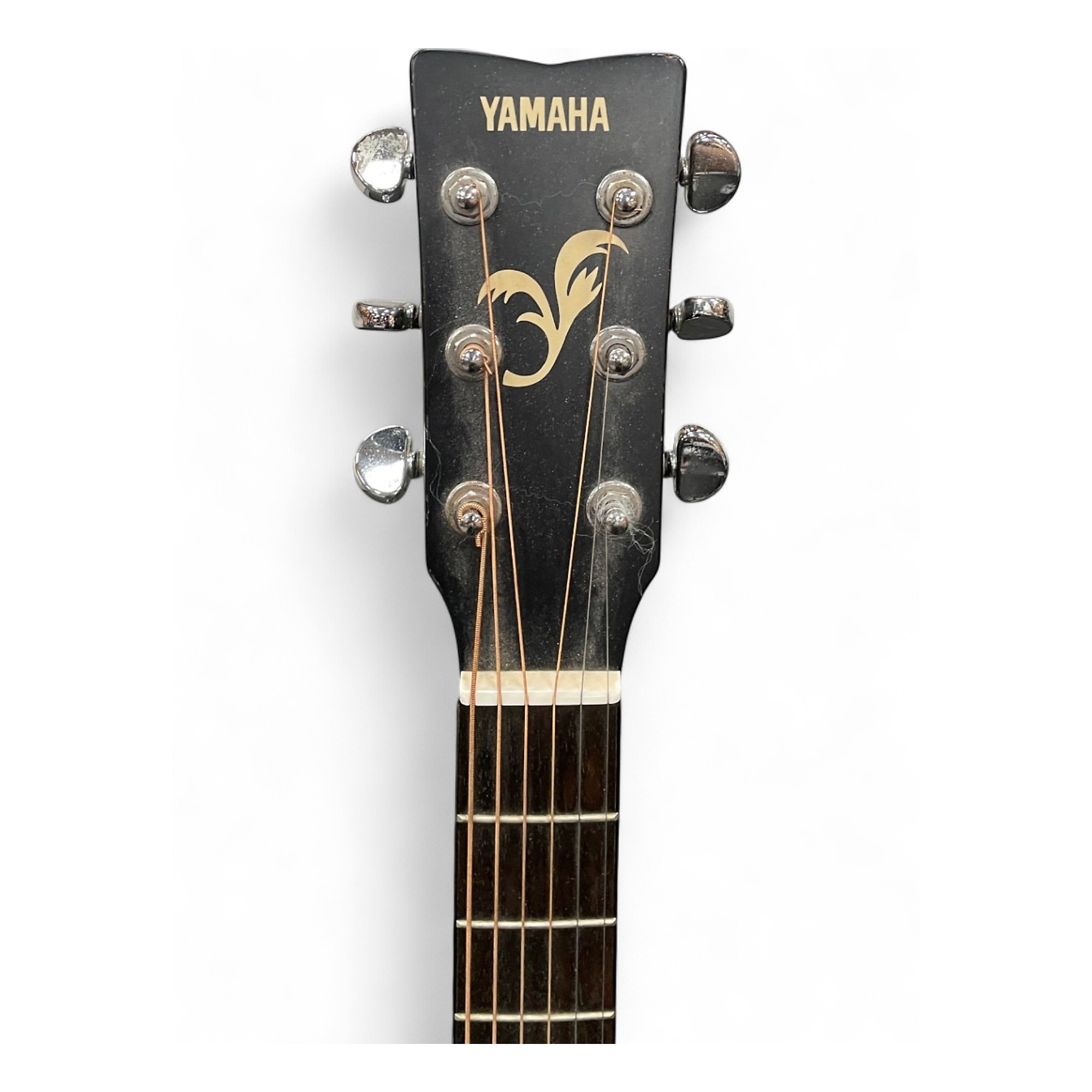 Used Yamaha FG-412 BL Black Acoustic Guitar Black | Guitar