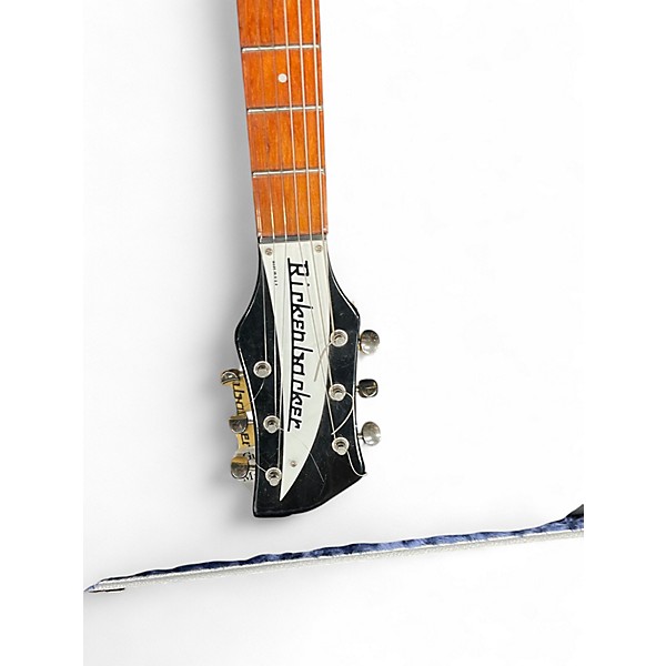 Vintage 1998 Rickenbacker 350V63 LIVERPOOL Black Solid Body Electric Guitar