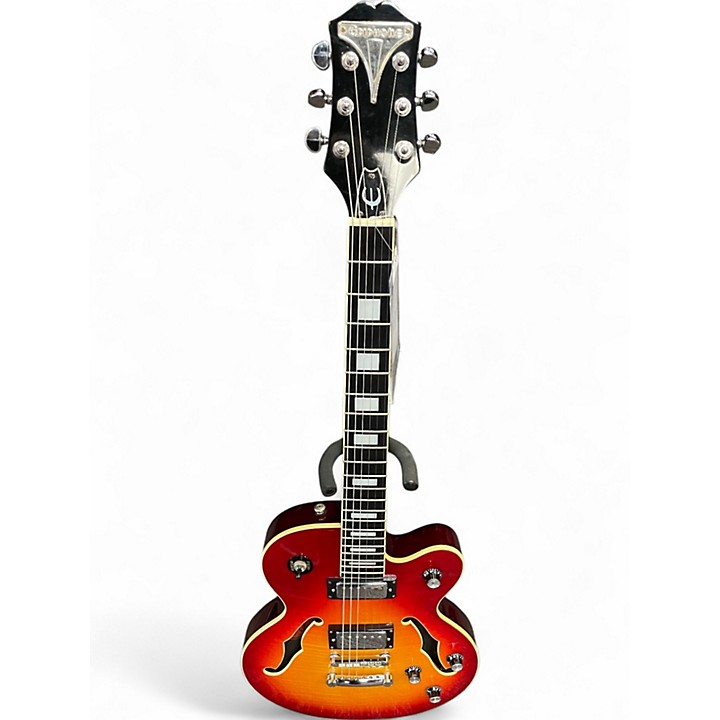 ギター Epiphone Alleykat Used Epiphone Alleykat Cherry Sunburst Hollow Body Electric