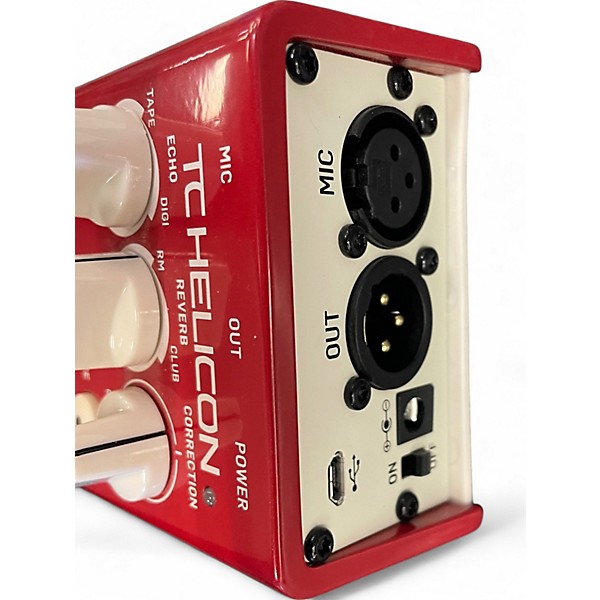 Used TC Helicon VoiceTone Mic Mechanic Vocal Processor