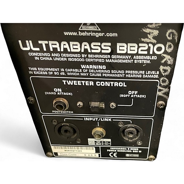 Used Behringer BB210 Bass Combo Amp | Guitar Center