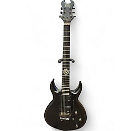 Used Schecter Guitar Research Tommy Victor Signature Devil FR Black Solid Body Electric Guitar