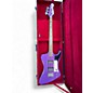 Used HardLuck Kings Spider Purple Electric Bass Guitar thumbnail