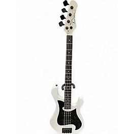 Used Dean Hillsboro Select SATIN WHITE Electric Bass Guitar