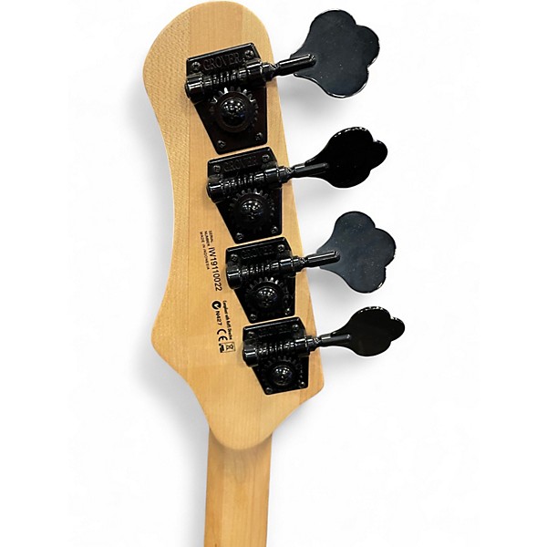 Used Dean Hillsboro Select SATIN WHITE Electric Bass Guitar