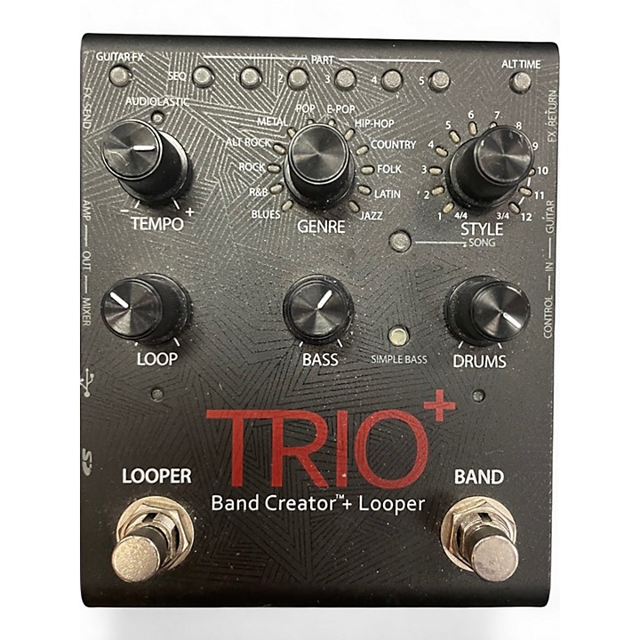 DIGITECH TRIO+ デジテック トリオプラス　中古美品 Amazon | 【国内正規輸入品】 DigiTech デジテック TRIO +